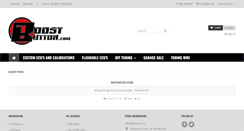 Desktop Screenshot of boostbutton.com